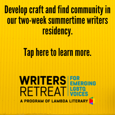 Develop craft and find community in our two-week summertime writers residency. Tap here to learn more.